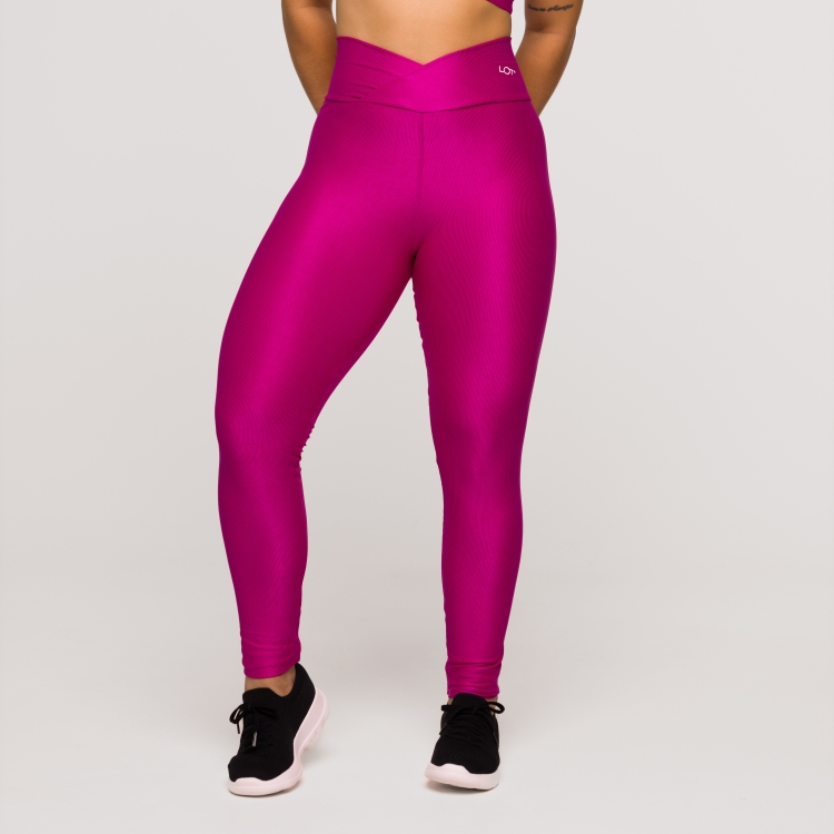 Calça legging fitness feminina Hollister Neon em Promoção na Americanas