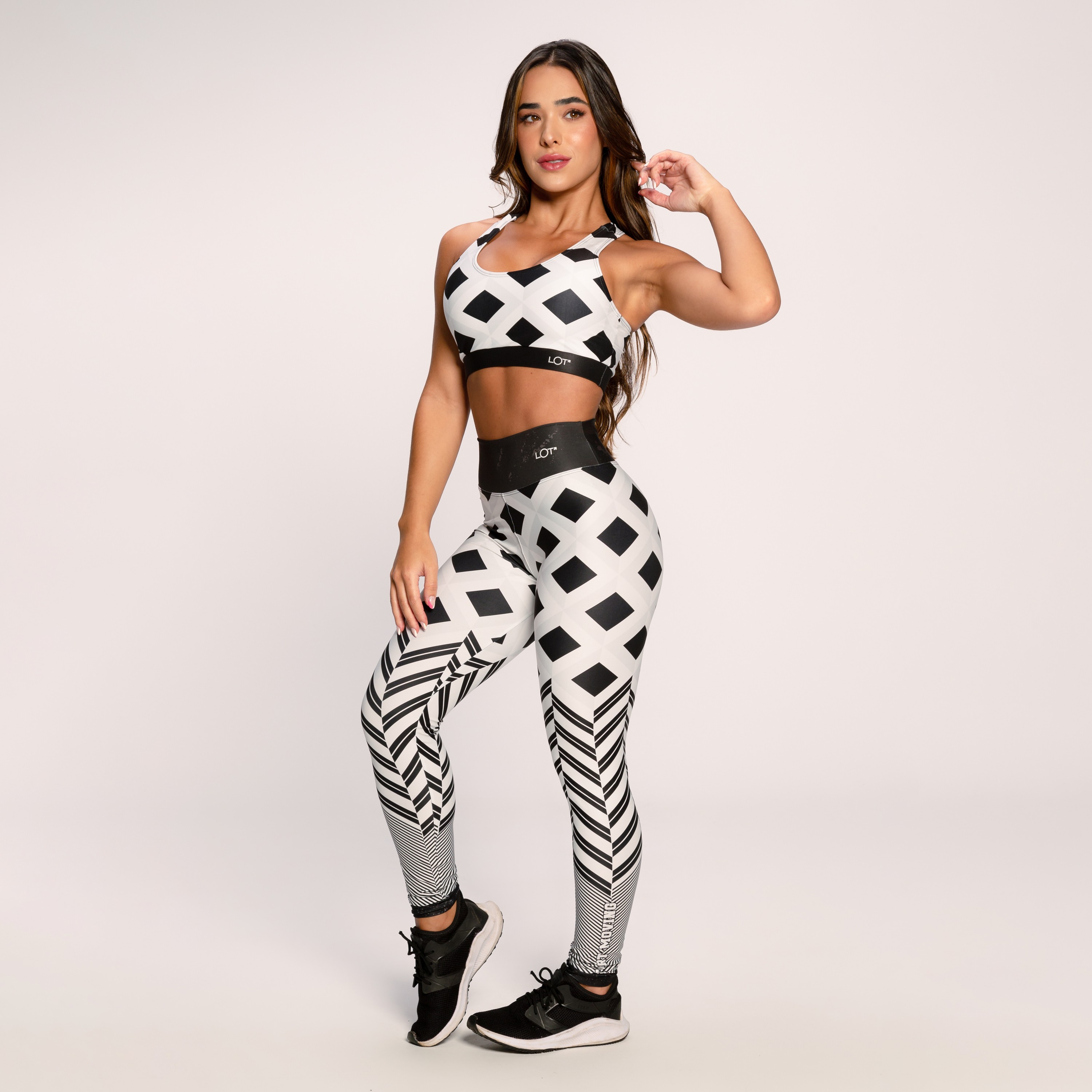 Top Fitness Academia Suplex Estampado Cruzado Nas Costas Lot Fitness