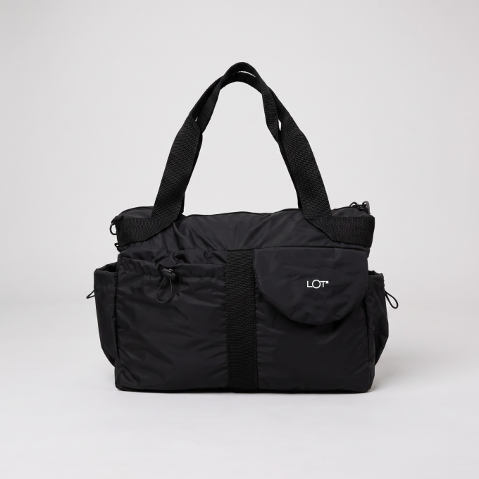 Bolsa Nylon Impermeável Feminina Com Bolso Academia